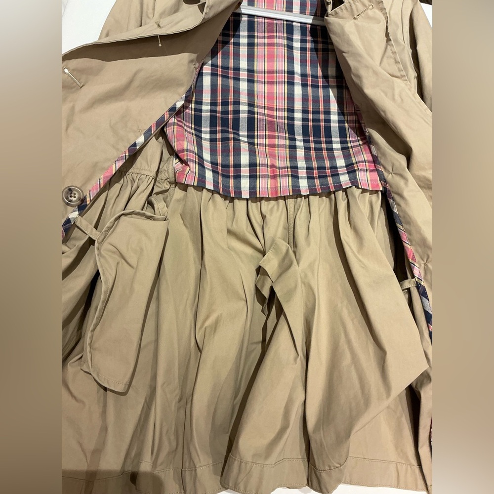 Ralph Lauren Beige Belted Trench Coat - Picture 9 of 9